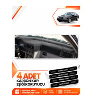 VOLVO 850 (1991-1997) Uyumlu Ön Torpido Koruma Kılıfı Halısı - Siyah