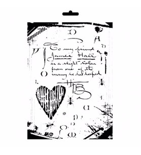 MIX MEDİA STENCIL MA SERİSİ MA03 21X29