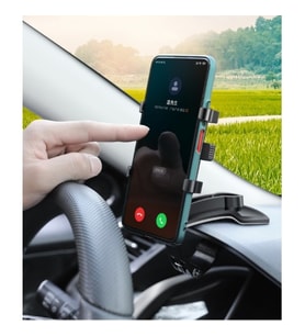 Araba Gösterge Üstüne Takılan 360 Oynar Başlıklı Telefon Tutucu