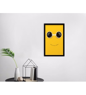 BK Home Coffee Tasarımlı Dekoratif Ahşap Siyah Çerçeveli Tablo-6