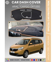 DACIA LODGY (2010-2017) Torpido Örtüsü Ön Göğüs Koruma Torpido Koruma Çatlamayı Engeller Tam Uyum