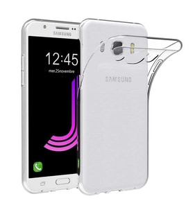 Samsung Galaxy J7 Uyumlu Kılıf Zore Süper Silikon Kapak (Renksiz)