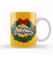 Yılbaşı Yeni Yıl Konseptli Merry Christmas 09 Kupa Bardak Porselen
