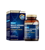 Nutraxin Men's Multi Vitamin Complex 60 Tablet (Renksiz)