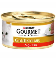 Gourmet Gold Kıyılmış Sığır Etli Kedi Konservesi 85 Gr