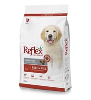 Reflex Biftekli Büyük Irk Yavru Köpek Maması 3 Kg (Kahverengi)