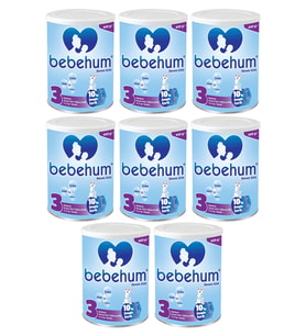 Bebehum 3 Numara Teneke Devam Sütü 9-12 Ay 400 gr x 8 Adet