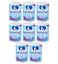 Bebehum 3 Numara Teneke Devam Sütü 9-12 Ay 400 gr x 8 Adet