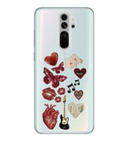 Xiaomi Redmi Note 8 PRO Uyumlu Aesthetic Tasarımlı Şeffaf Telefon Kılıfı