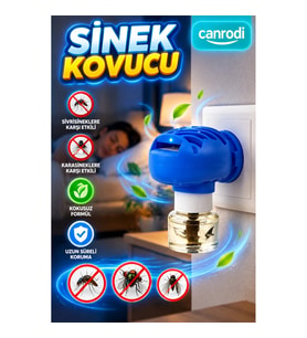 Elektrikli Sinek Kovucu Likit Set Prizli Sivrisinek ve Karasinek Önleyici Cihaz