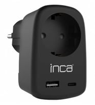 INCA IPW-42SY TYPE-C+ USB-A Giriş Soketli Duvar Prizi