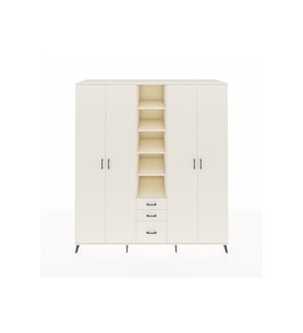 Kronos Dolap 17 Raflı 3 Çekmeceli 4 Kapaklı 220x59x243 Aytaşı-Aytaşı/Aytaşı