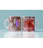 Kişiye Özel Rick and Morty 5 Beyaz Renk Kupa