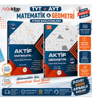 Aktif Öğrenme TYT Matematik ve Geometri 0 dan Başlayanlara Seti 2 Kitap