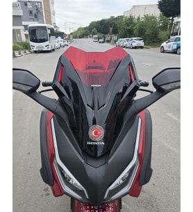 MOTOCAM Honda Forza 250 Ön Cam 2021-2026 Model 43cm Kırmızı Renkli 4mm