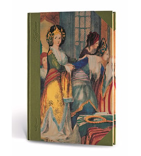 Osmanlı Kaftan Journal Çizgili Sultan Yeşil