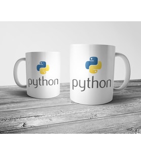 Pixxa Python - Programcı - Coder Kupa Bardak Model 3