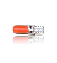 T10 12V Led Ampül Çakar Silikonlu 12 Kırmızı