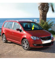 VW Touran 2007-2008 Ön Sağ Yolcu Yönü Silecek Kolu 1T0955410A (Siyah)