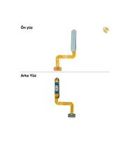 Samsung Galaxy A22 4G Parmak İzi Filmi ile Uyumlu Yeşil Parmak izi film kablosu parmak izi sensörü filmi home tuşu film kablosu touch id film kablosu parmak izi soketi