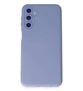 Galaxy M34 5G Kılıf Nano içi Kadife Silikon - Lila