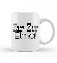 Zır Zır Etma Kupa Bardak Porselen