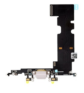Iphone 8 Plus Şarj Soketi Ve Mikrofon Bordu Beyaz