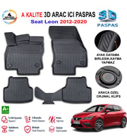 Seat Leon 3D Paspas Havuzlu Pro 2012-2020 Arası
