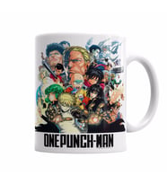 One Punch Man Saitama Genos   Kupa Bardak Porselen