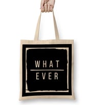 Whatever Slogan Bez Çanta Uzun Saplı