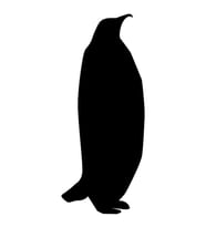 PENGUEN FOLYO STİCKER 70cm Uzunluk (Karışık)