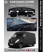 RENAULT MASTER 3 (2010-2021) Torpido Örtüsü Ön Göğüs Koruma Torpido Koruma Araca Özel Tam Uyum