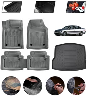 Opel Vectra C 2004-2009 Uyumlu Paspas Araca Özel Bagaj Havuzu MBS Gri