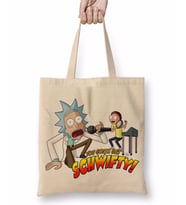 Rick and Morty Müzik Karoeke Bez Çanta Uzun Saplı