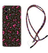 Vivo Y15S Y32 Y33S Y51 Y53S Kılıf Boyun Asklı Rasta Silikon Barbie and Shoes 1413