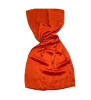 Kroren Jan Jan Orange Düz Renk Şal 7301-929