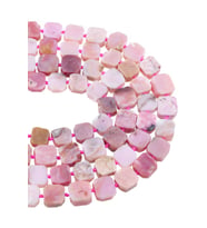 14X15X8 MM Pembe Opal Taşı Dizi - DZ3879