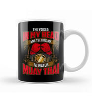Voices In My Head Telling Me To Watch Muay Thai