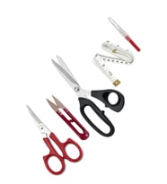 Plastik Saplı 10 No 25 Cm Kumaş Kesim Makası Set  JPT-10