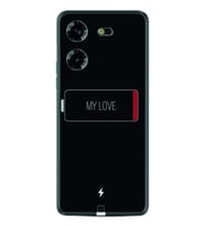 Tecno Pova 5 Kılıf Resimli Desenli Baskılı Silikon My Love 1402