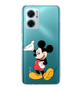 Redmi Note 11e  Kamera korumalı Kapak Mickey Mouse Tasarımlı  Şeffaf Kılıf