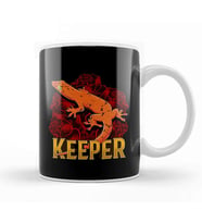 Awesome Gecko Keeper Proud Dinosaur Reptile Owners Kupa Bardak Porselen