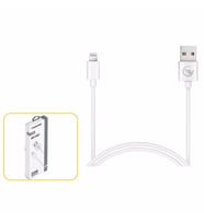 Sprange  L-lanz 1.0a İphone Lightning Usb Şarj Ve Data Kablosu 100 Cm (Beyaz)