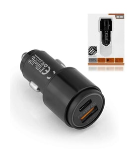 45W Pd Usb Oto Şarj Kafa Hızlı Şarj Çakmaklık Adaptörü, Usb-C Usb-A Çıkışlı, İphone Android Uyumlu