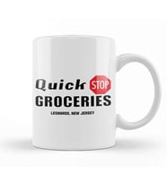 Quick Stop Groceries Leonardo NJ Clerks Kupa Bardak Porselen