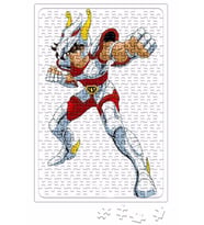 Cavaleiros do Zodíaco Seiya Puzzle 240 Parça Yapboz