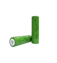 18650 3.7V 2450 Mah 1C Li-ion Şarjlı Pil Başlı