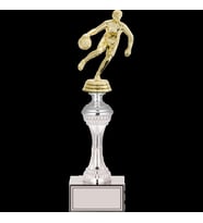 ODAK KUPA - Figürlü Kupalar - Basketbol Kadın Figürlü Kupalar FG-030 C - 32 cm