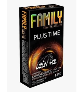 Family Plus Time - Uzun Yol Aloe Vera’lı Prezervatif