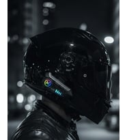Bluetooth 5.3 Kask İçi Intercom Kulaklık 1000 m Mesafe 1000 mAh